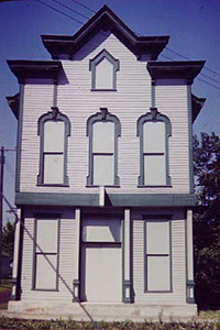 Masonic Hall without windows